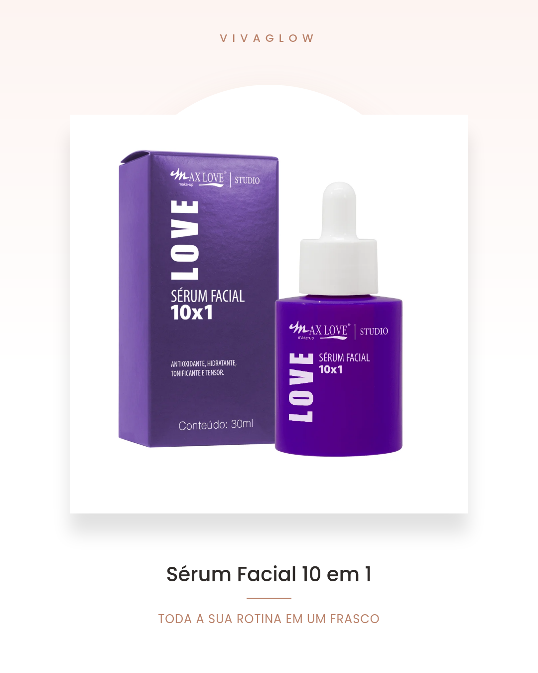 Sérum Facial 10 em 1 — Toda a Rotina de Skincare em Um Frasco