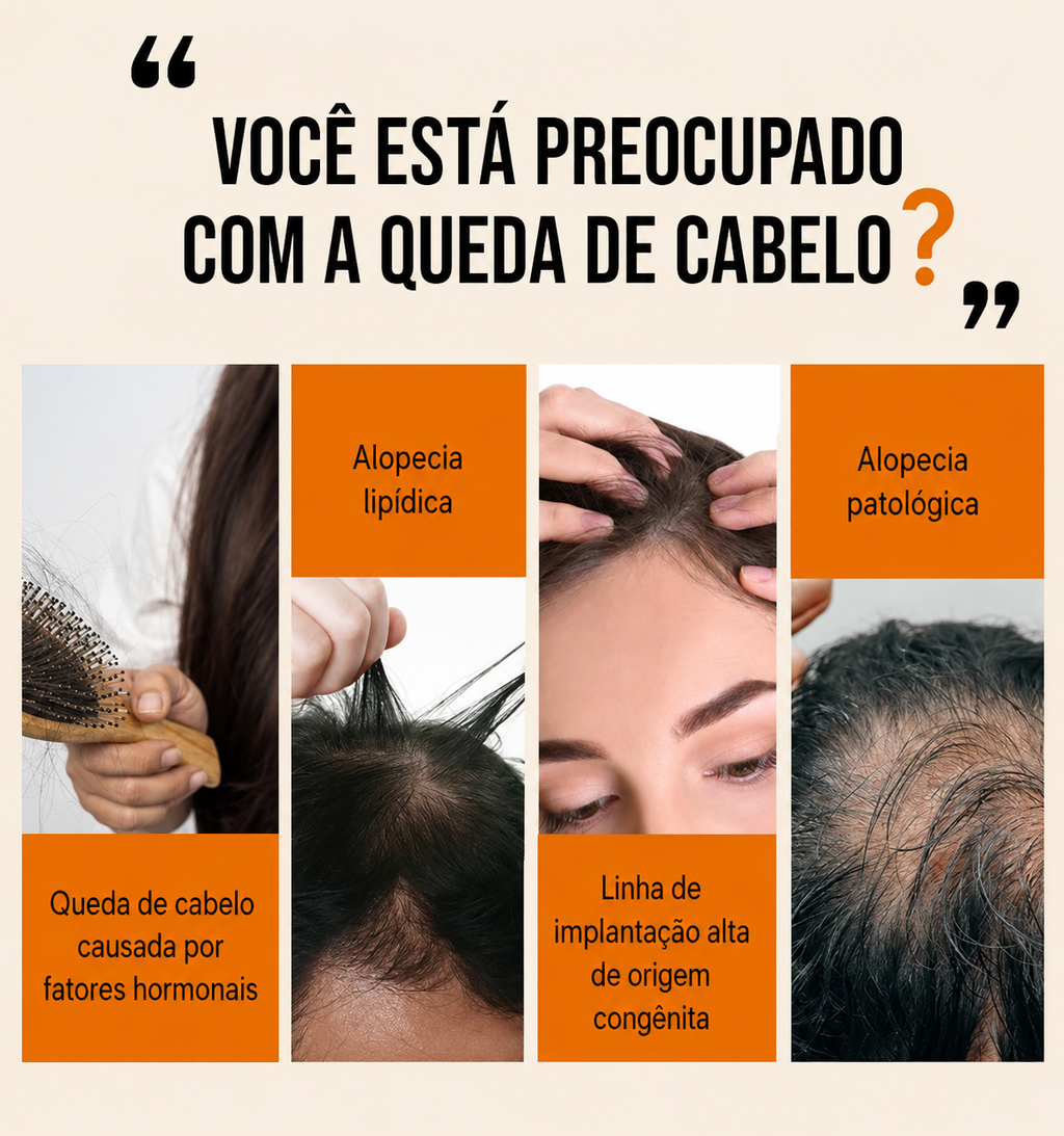 Óleo de Crescimento Capilar PURC antiqueda
