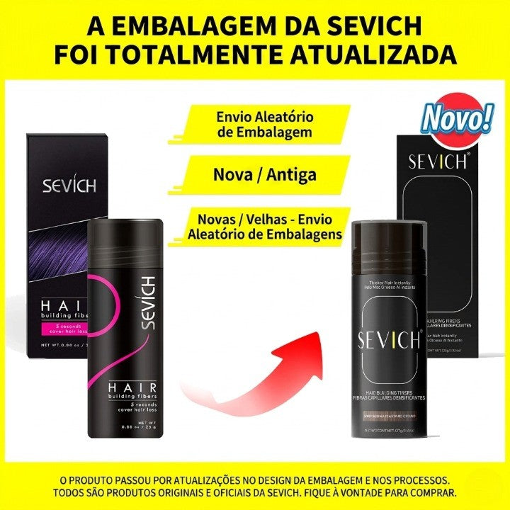 Pó de Fibras Capilares Sevich