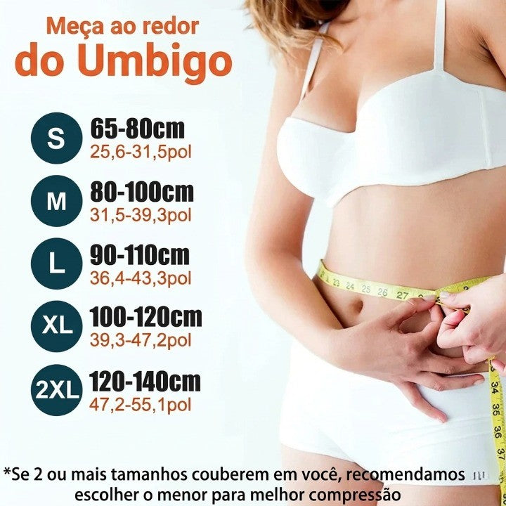 Cinta Modeladora e Suporte Lombar Ergonômico