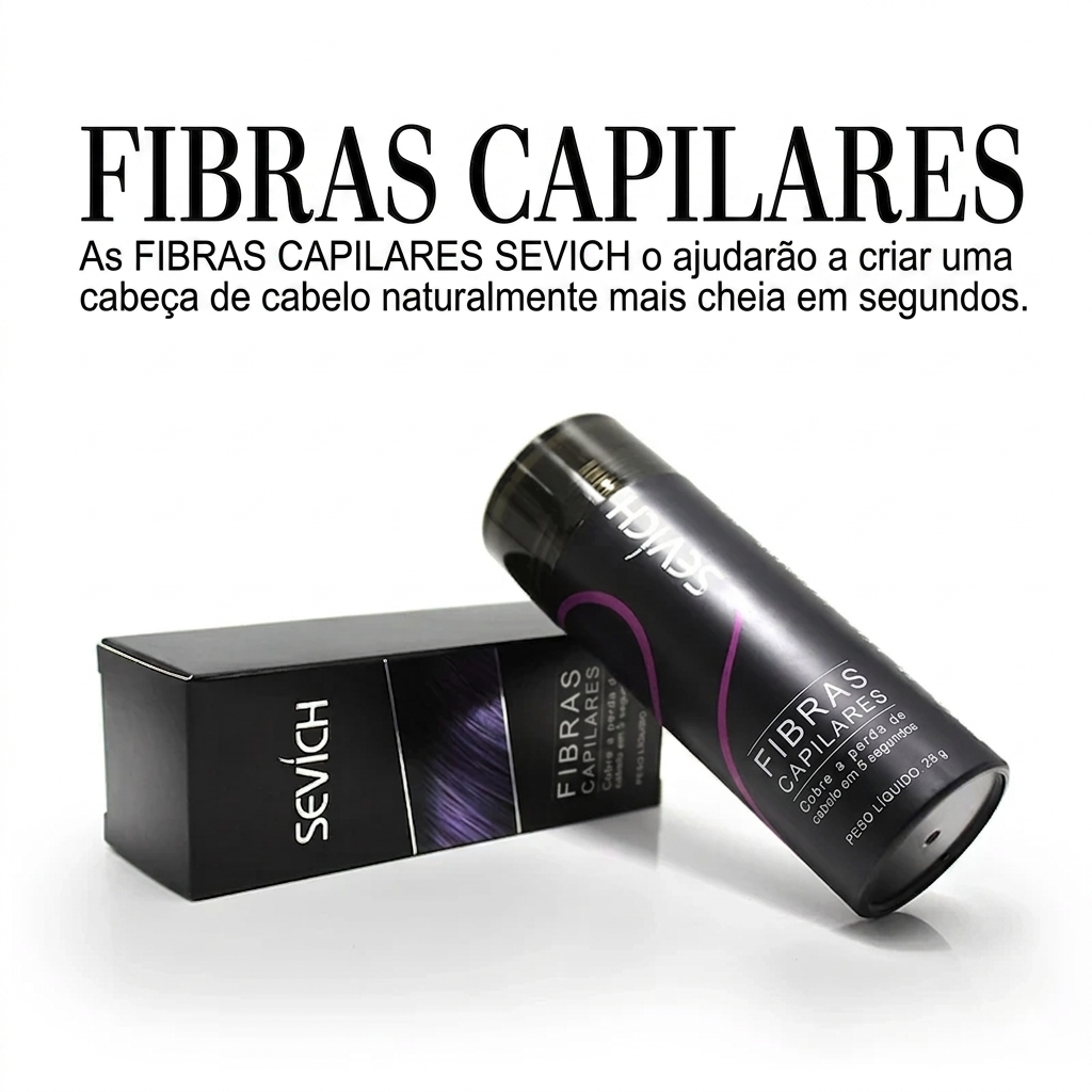 Pó de Fibras Capilares Sevich
