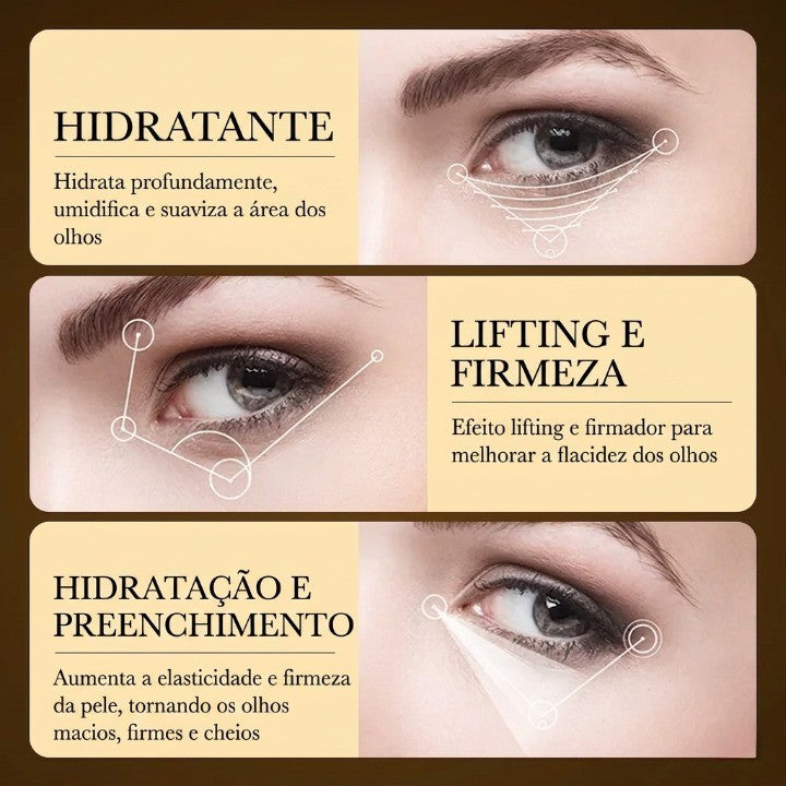 Creme para Olhos Ouro 24K VivaGlow - imagem 4