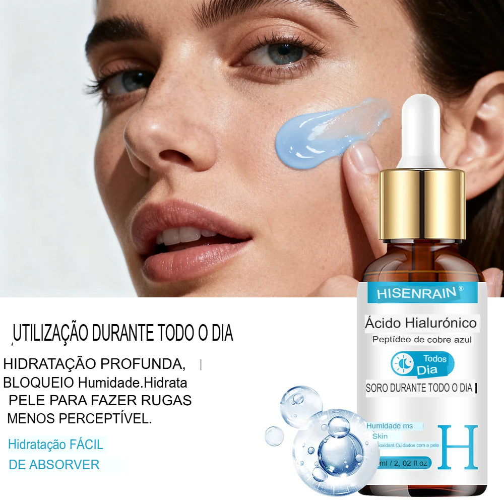 ✨ Combo Rejuvenescedor HISENRAIN – Vitamina C + Retinol + Ácido Hialurônico